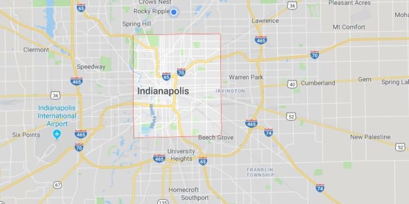 center township map outline