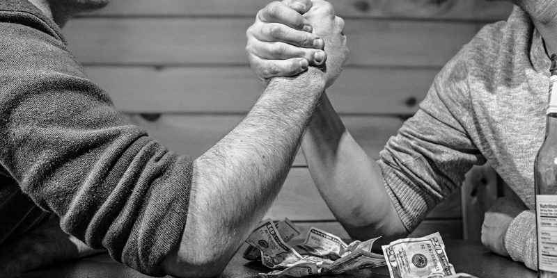 arm wrestling