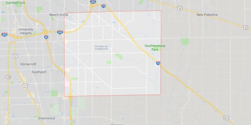 franklin township map outline